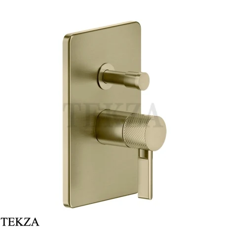 Gessi INCISO SHOWER Смеситель для душа, внешняя часть 58079-727, Brushed Brass PVD