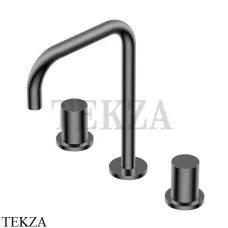 Ritmonio Diametro35 S Смеситель для раковины без донного клапана PR52AE201 F31, Frosted Black Chrome