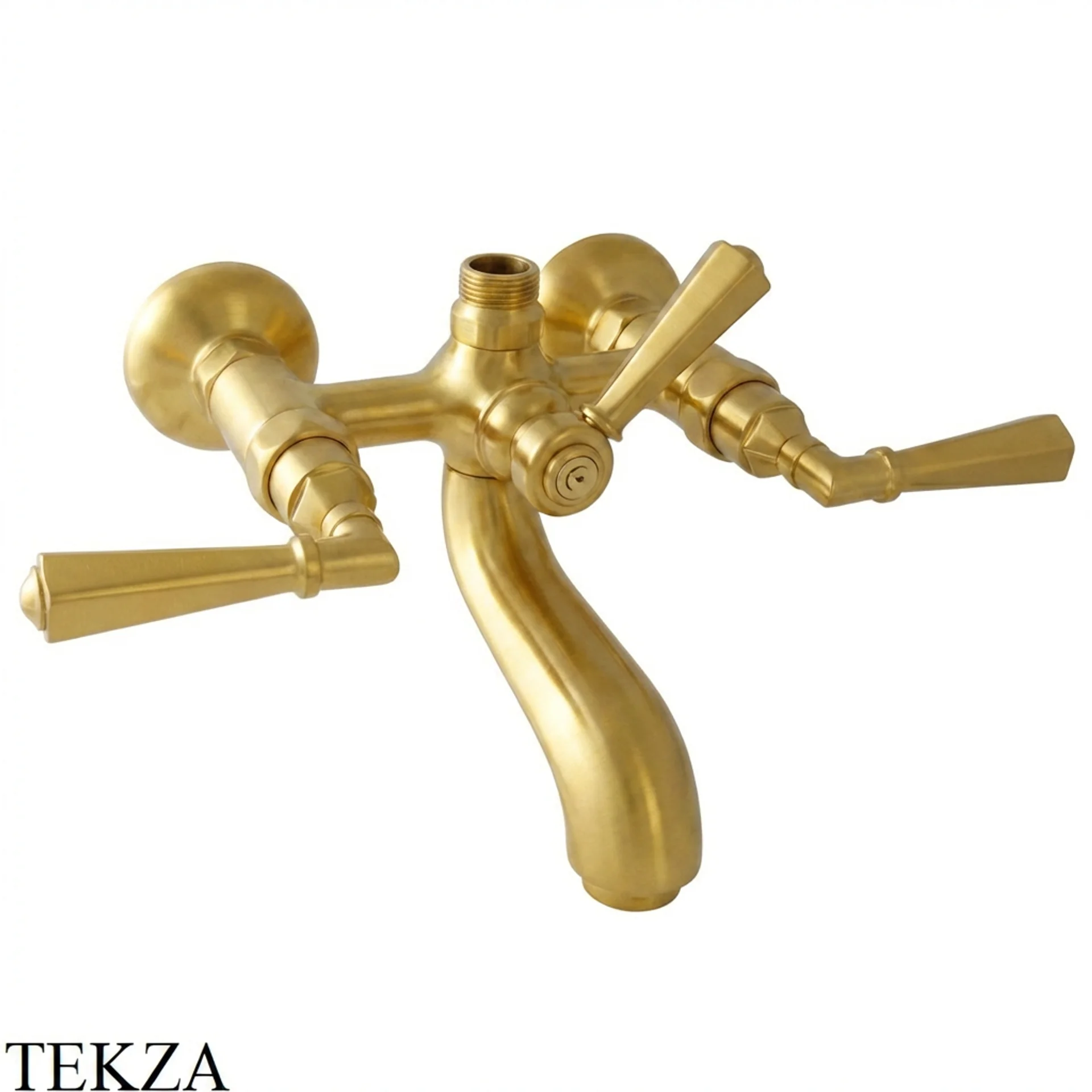 Nicolazzi TEIDE Смеситель для ванны для душевой стойки 1900SG05, Satin Gold
