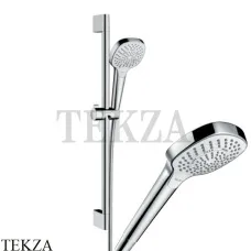 Hansgrohe Croma Select E Multi 3 jet Душевой набор 26580400 хром глянец-белый Hansgrohe Croma Select E Multi 3 jet Душевой набор 26580400 хром глянец-белый
