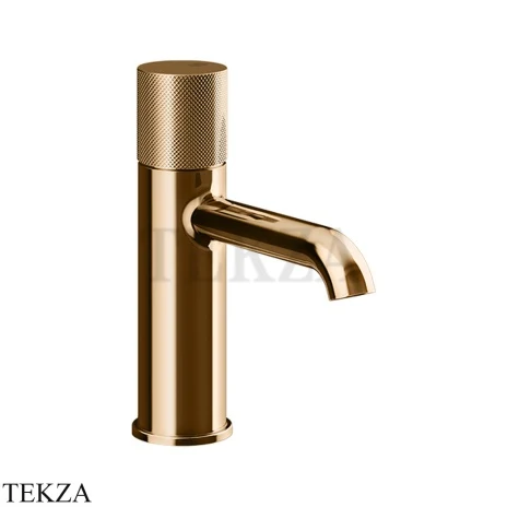 Gessi Habito DIAMANTATO Смеситель для раковины, без донного клапана 70602-735, Warm Bronze PVD