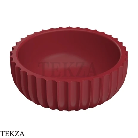 Flaminia Settecento чаша для мелочей 15,2×15,2×6 см, красный Rosso Rubens матовый