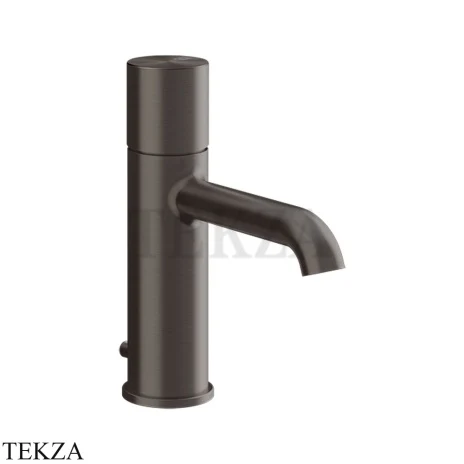 Gessi Habito UNITO Смеситель для раковины, с донным клапаном 70001-707, Black Metal Br. PVD