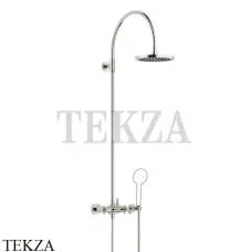 Dornbracht TARA Душевая стойка с двухкомпонентным смесителем (без ручного душа) 26632892-08, платина