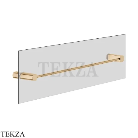 Gessi RILIEVO Полотенцедержатель для крепления на стекло, 45 см 59564-735, Warm Bronze PVD