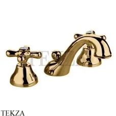 Nicolazzi NUOVA BRENTA Смеситель для раковины, с донным клапаном 2508BZ, бронза classic