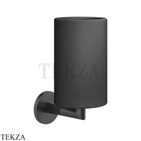 Gessi INGRANAGGIO Стакан настенный композит черный 63808-299, Black XL