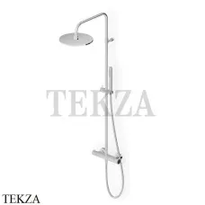Zucchetti Pan Душевая колонна с термостатом и гарнитуром ZT7788, хром глянец