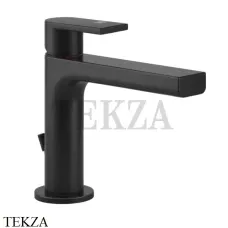 Gessi Emporio Via manzoni Смеситель для раковины, с донным клапаном 38601-299, черный матовый