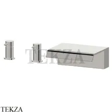 Newform Cascate Смеситель на борт ванны каскад 70032.M0.070, Titanium satin