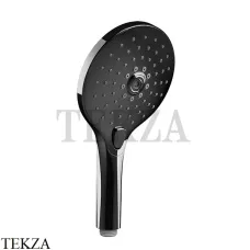 Gessi Shower Душевая лейка 3-х позиционная с кнопкой select 47351-706, Black Metal