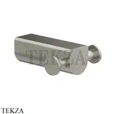 Gessi RILIEVO Крючок двойной для халата и полотенец 59522-149, Finox Brushed Nickel