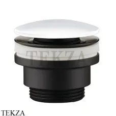 Cielo Универсальный донный клапан click-clack PIL01NM TL, BLACK-белый матовый