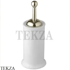 Devon&Devon NEW YORK Туалетный ершик напольный, керамика NY120NK, никель глянец