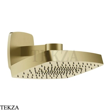 Gessi Jacqueline Верхняя регулируемая лейка с кронштейном 77150-727, шампань Brushed