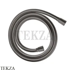 Hansgrohe Isiflex Душевой шланг 160 см оболочка пластик 28276340, черный хром brushed Hansgrohe Isiflex Душевой шланг 160 см оболочка пластик 28276340, черный хром brushed