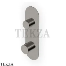 Zucchetti Todd Термостат для душа на 1 поток, внешняя часть ZTD663.C51, brushed metal black