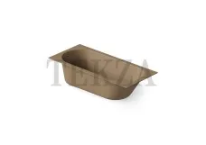 Dea Design Ease Ванна встраиваемая Solid Surface DD8676 1700 2, Light Camel №2