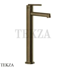 Gessi INGRANAGGIO Смеситель для раковины высокий, без гарнитура 63504-713, Antique Brass