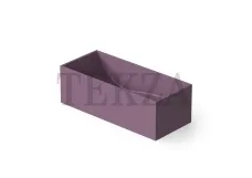Dea Design Ванна отдельностоящая 158x68 см DD8607 1580 8 ,  Lavender №8