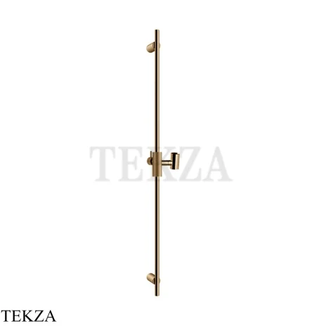 Gessi ANELLO Штанга для душа с держателем 63485-735, Warm Bronze PVD