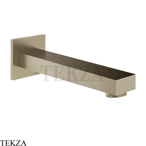 Gessi Inverso RIGATO Излив для ванны на стену 73103-149, Finox Brushed Nickel