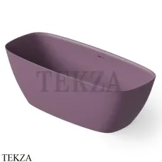 Dea Design Edge Ванна отдельностоящая скругленная 170x72 Solid Surface DD8671 1700 8, Lavender №8