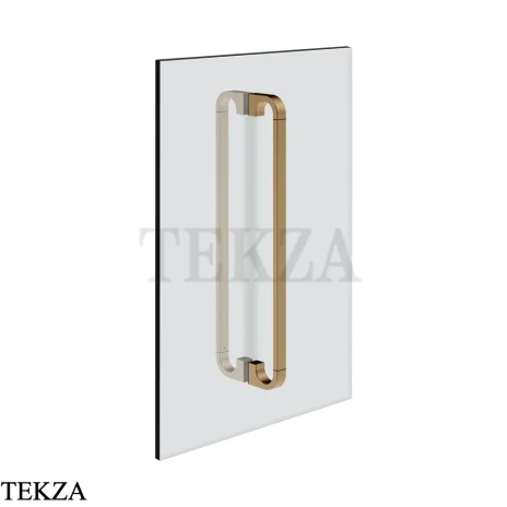 Gessi Perle Полотенцедержатель для крепления на стекло, 30 см 74631-791, бронза Deep