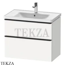 Duravit D-Neo Тумба подвесная с 2 ящиками, для умывальника 80 см DE435501818, белый матовый