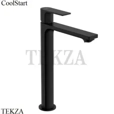 Hansgrohe Rebris E Смеситель для раковины 240 CoolStart, донный клапан 72581670, черный матовый