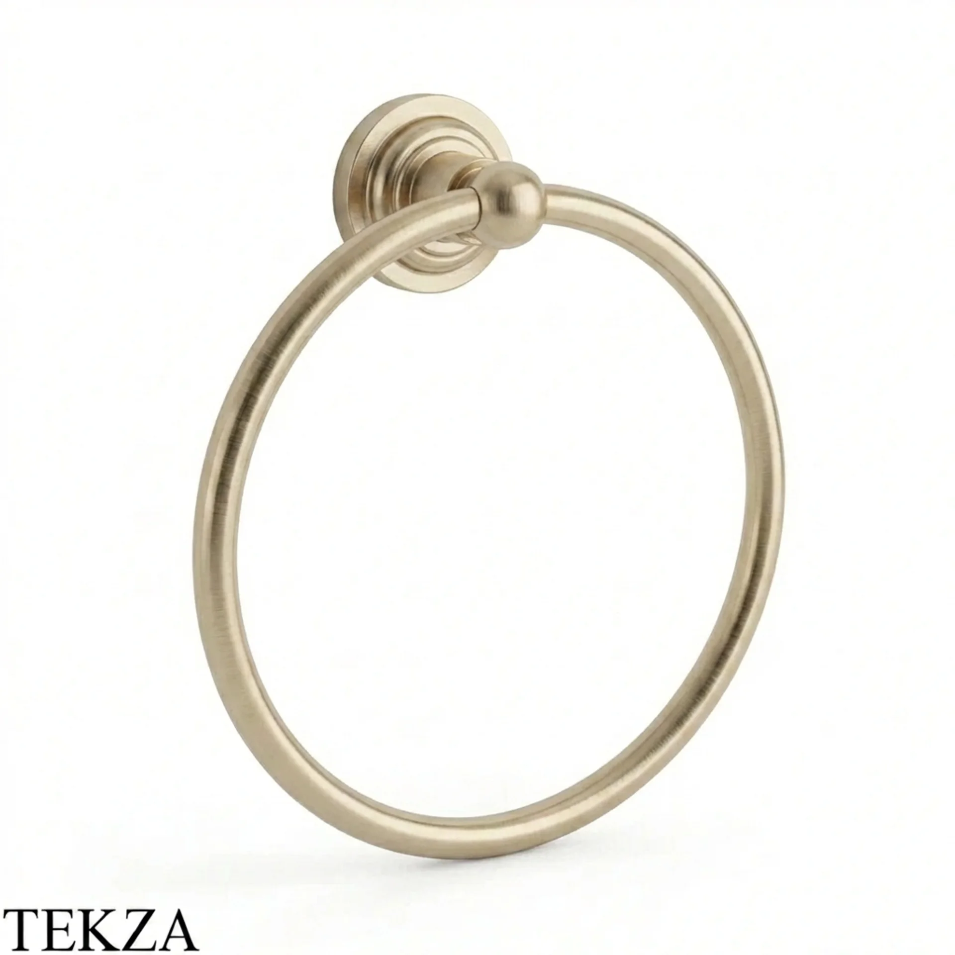 Nicolazzi Monte Croce Держатель для полотенца кольцевой 1485SE27, Silk шампань Brushed