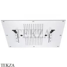 Carimali MYDREAM Душевая лейка, хромотерапия, 3 режима - дождь, каскад х2, распылитель, хром глянец