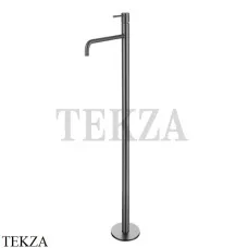 Boheme Uno Смеситель для раковины напольный, комплект с встройкой Uno 107-GM Gun Metal