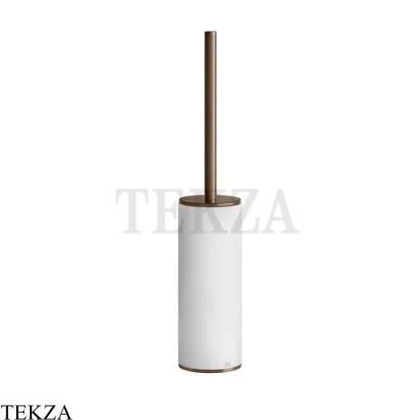 Gessi 316 ACCESSORIES Ёршик напольный, композит белый 54743-761, Coffee Bronze Brushed PVD