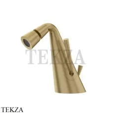 Gessi CONO Смеситель для биде, с донным клапаном 45007-727, Brushed Brass (снято с производства)