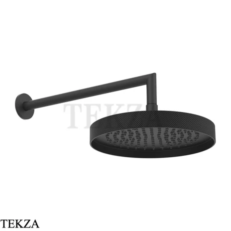 Gessi Inverso Diamantato Верхняя лейка с кронштейном D25,0 см 63645-299, Black XL