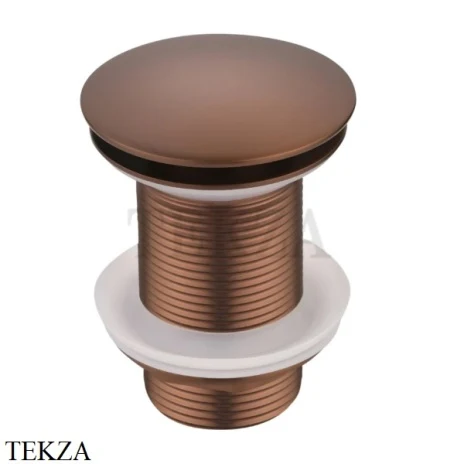 Boheme Донный клапан для раковины, автомат клик-клак 612-BRB, brushed bronze