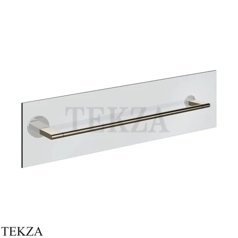 Gessi Origini Полотенцедержатель для крепления на стекло, 60 см 66515-720, Nickel PVD
