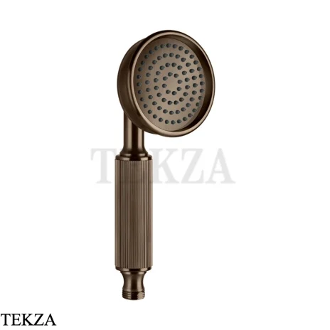Gessi VENTI20 Душевая лейка с защитой от известкового налёта 65154-761, Coffee Bronze Br. PVD