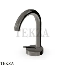 Zucchetti Isy22 Смеситель для раковины, без гарнитуры ZIS1401.C50, metal black