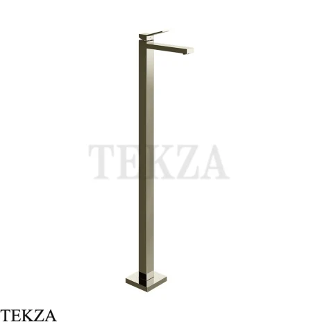 Gessi RETTANGOLO K Смеситель для раковины напольный, внешняя часть 53095-720, Nickel PVD