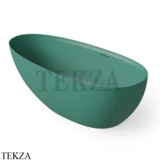 Dea Design Edge Ванна отдельностоящая овоидная 160x76 Solid Surface DD8908 1600 10, Green №10
