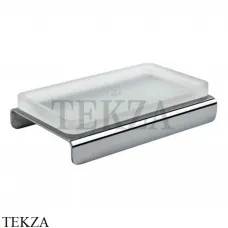 Colombo Forever Мыльница настольная, стекло матовое B2940.CR, хром глянец Colombo Forever Мыльница настольная, стекло матовое B2940.CR, хром глянец