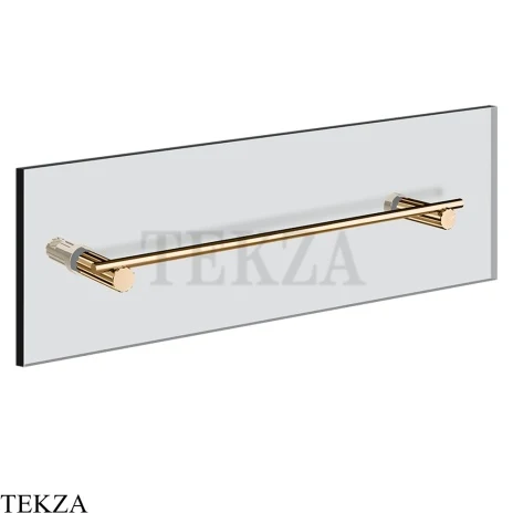 Gessi Incastri Полотенцедержатель для крепления на стекло, 30 см 75511-735, бронза глянец