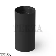 Dea Design Pedestal Basin Раковина напольная круглая Solid Surface DD2002 450 16, Black №16