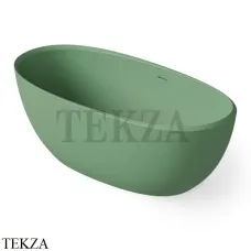 Dea Design Nature Ванна отдельностоящая овальная 165x80 Solid Surface DD8639 1650 12, Mint №12