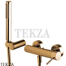 FIMA Carlo Frattini Spillo UP Смеситель для душа настенный, с гарнитуром F3035ZS, Brushed Amber Bronze