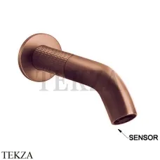 Gessi 316 MECCANICA Электронный настенный смеситель внешняя часть 54215-708, Copper Brushed