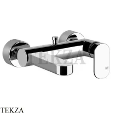 Gessi Emporio Via Bagutta Смеситель для ванны с изливом на 2 потока 35813#031, хром глянец