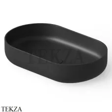 Dea Design Washbasins Раковина настольная овальная Solid Surface DD9091 550 16, Black №16